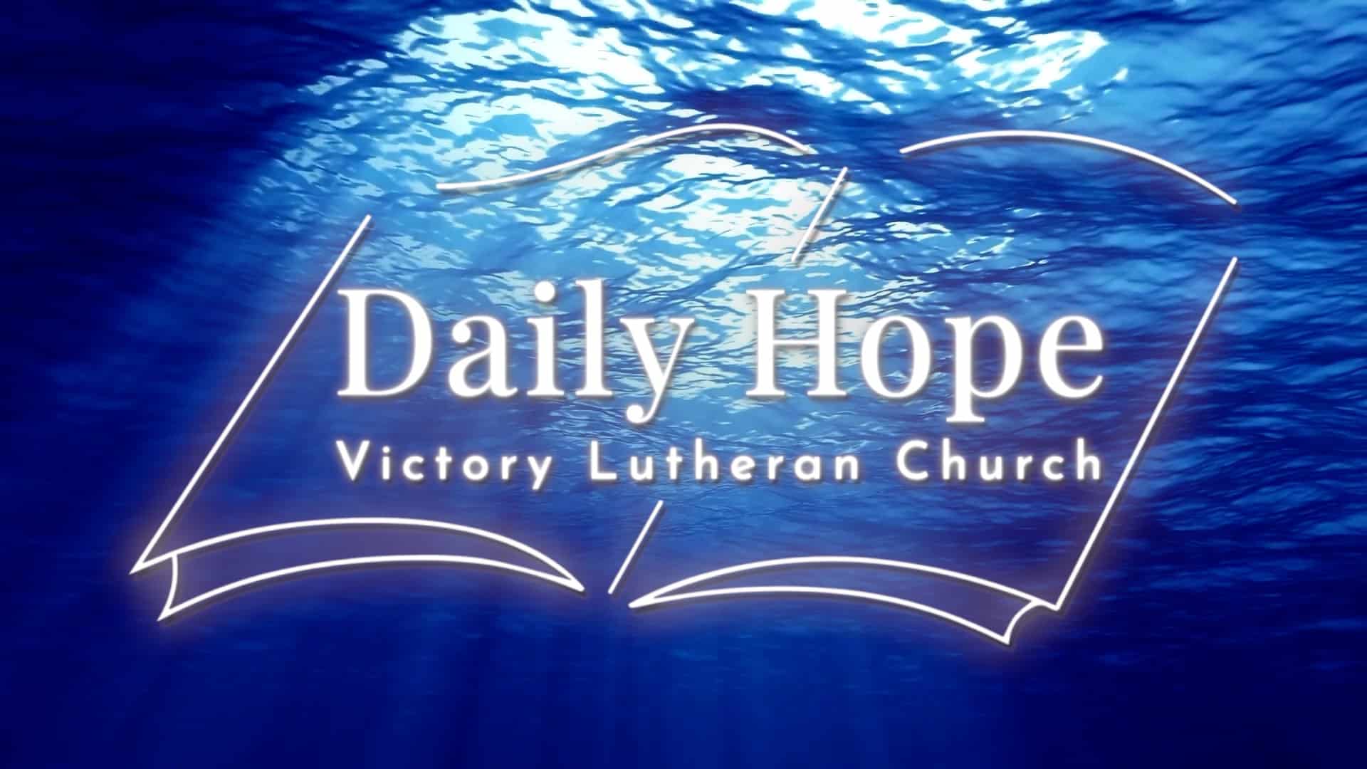 Daily Hope Oct 10