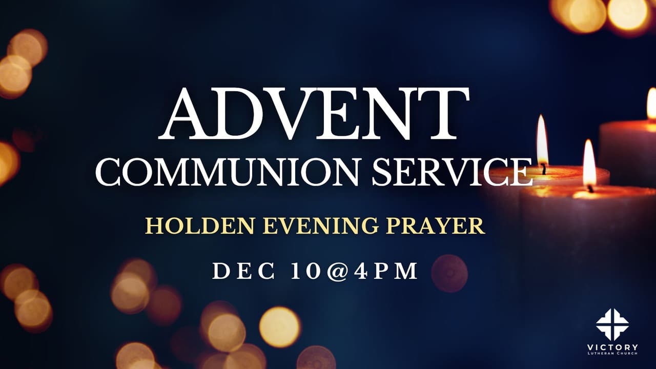 Advent Communion 2025