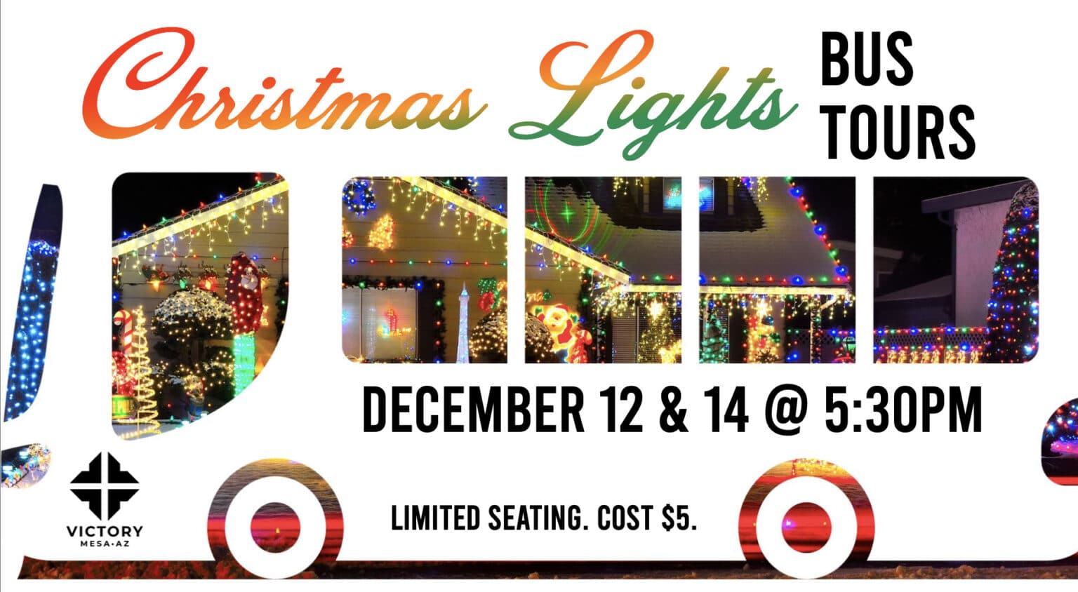 Christmas Lights Bus Tours Victory Lutheran Church