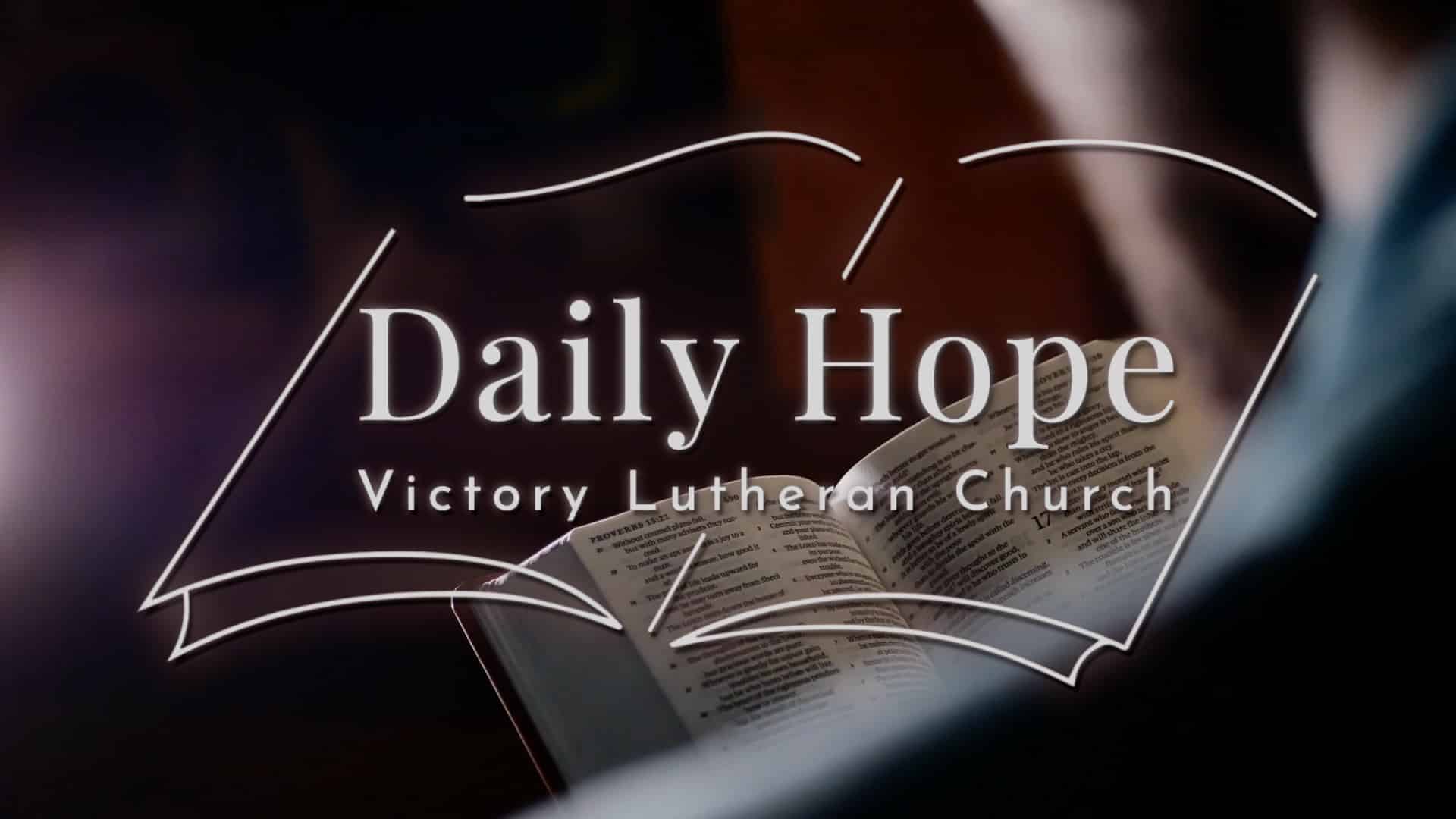 Daily Hope Nov 1