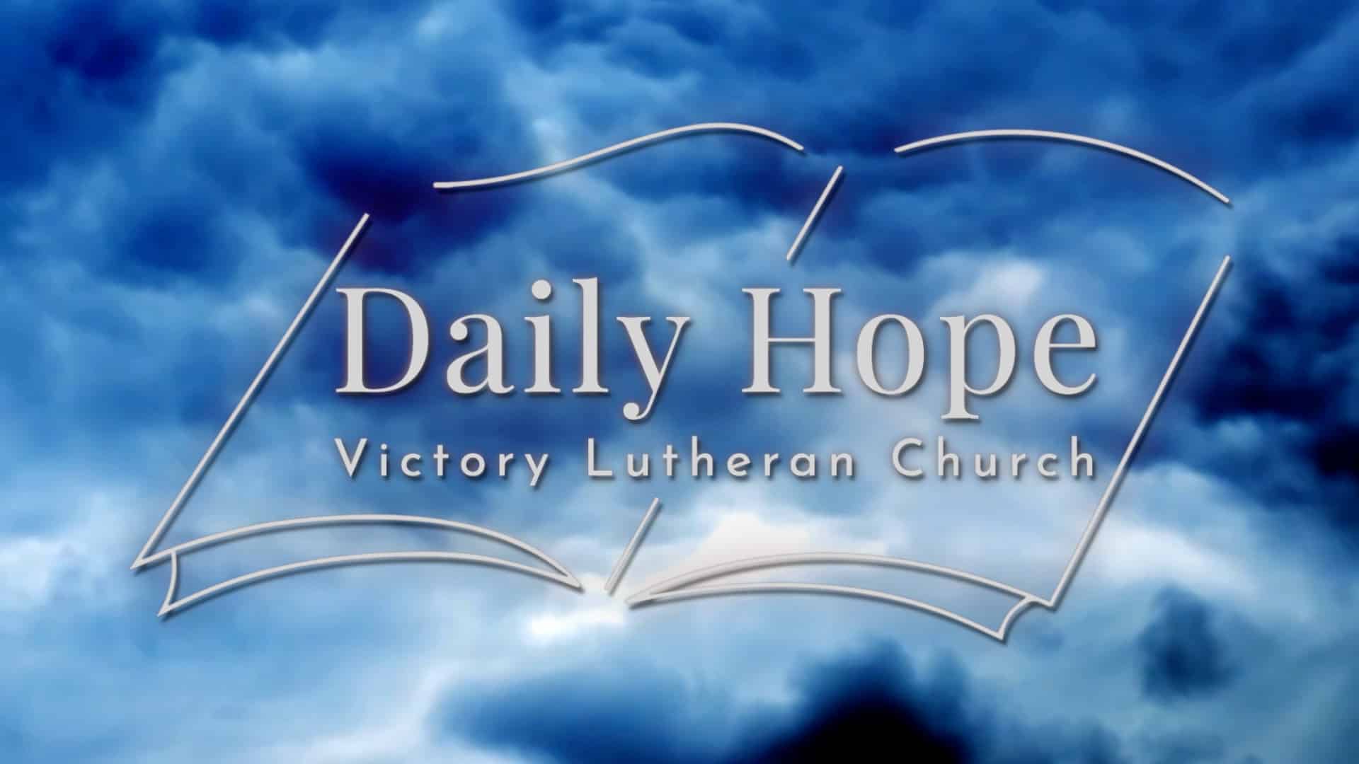 Daily Hope Nov 29