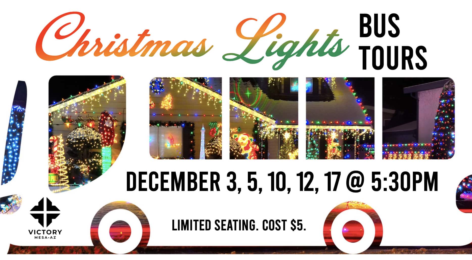 Christmas Lights Bus Tours slide