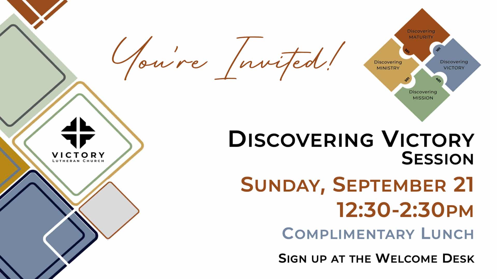 Discovering Victory Sept 21