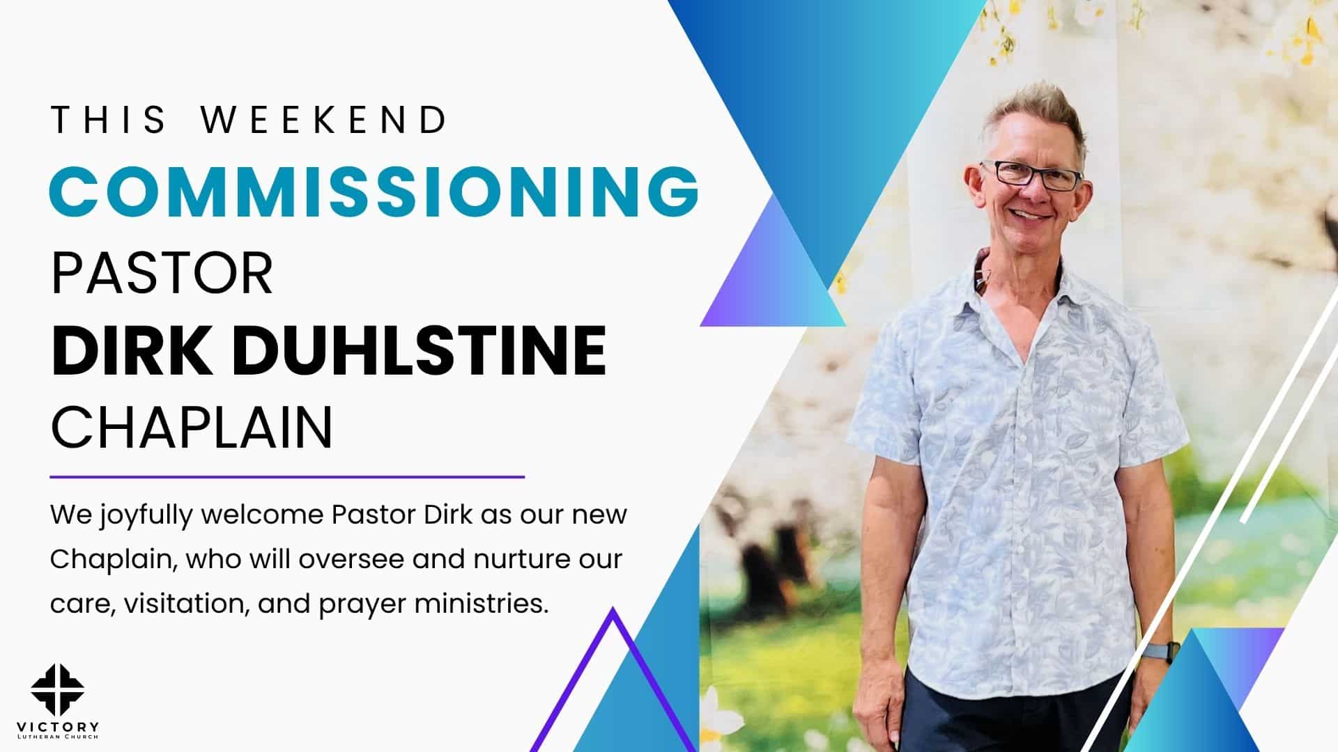 Dirk Commissioning slide