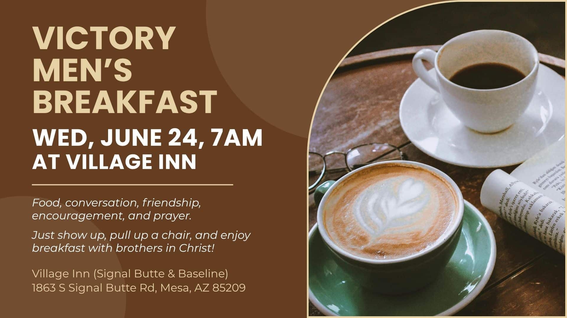 Victory Mens Breakfast
